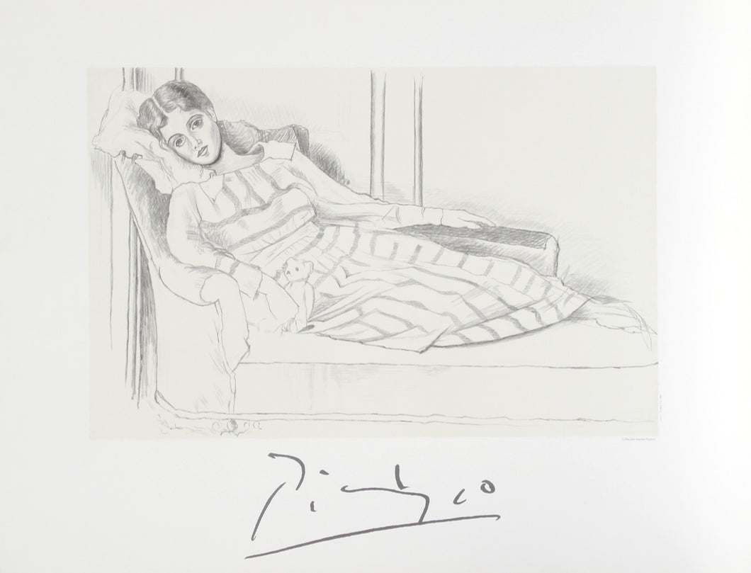 Pablo Picasso, Olga Kaklowa, 19-E-k, Lithograph