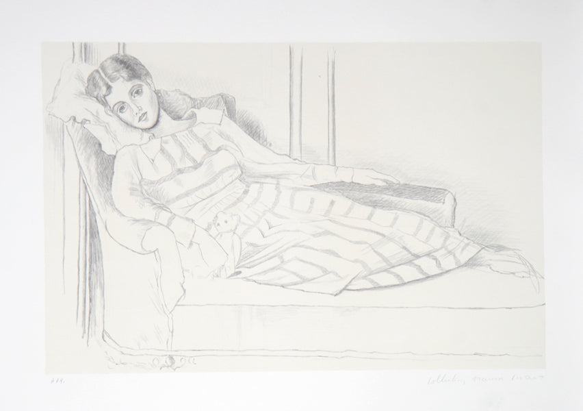 Pablo Picasso, Olga Kaklowa, 19-E, Lithograph on Arches Paper