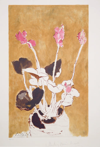 Pablo Picasso, Les Cyclamens, 22-E, Lithograph on Arches Paper