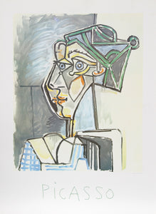 Pablo Picasso, Tete de Femme au Chignon, 23-6-k, Lithograph