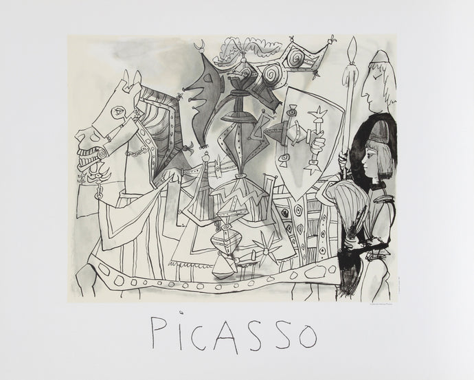 Pablo Picasso, Jeux de Pages, 24-3-k, Lithograph