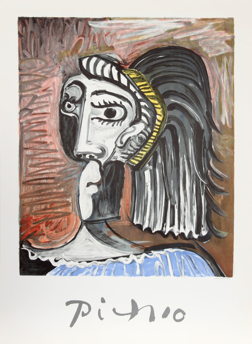Pablo Picasso, Tete de Femme, 25-1-k, Lithograph