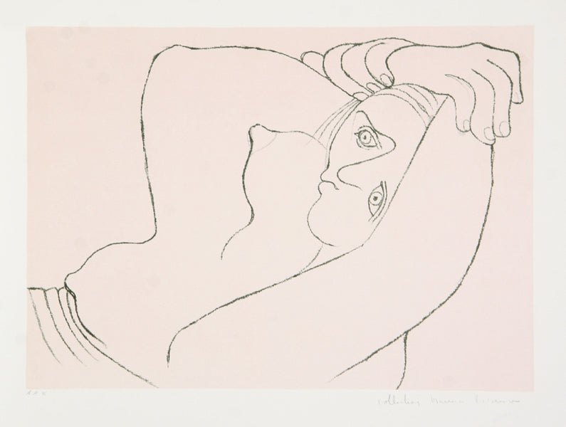 Pablo Picasso, Femme Couchee, 26-1, Lithograph on Arches Paper