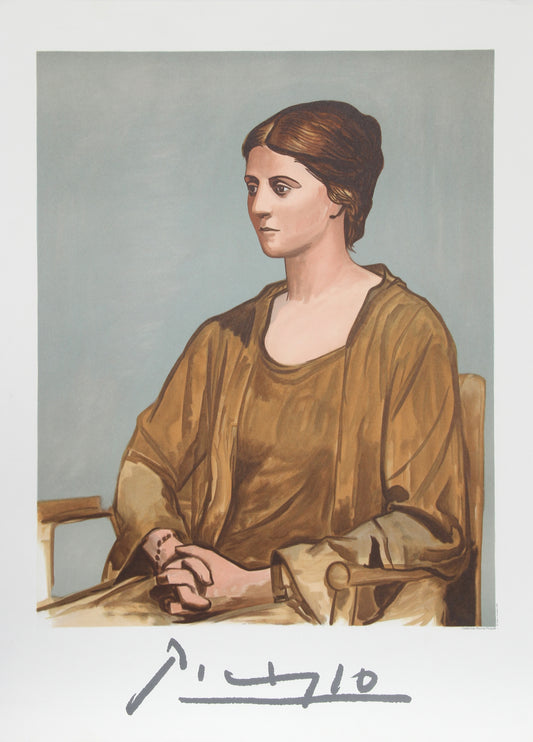 Pablo Picasso, Olga Picasso, 26-3-k, Lithograph