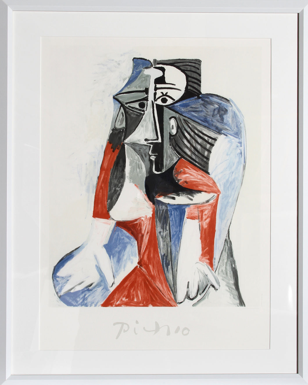 Pablo Picasso, Femme Assise, 28-1-k, Lithograph