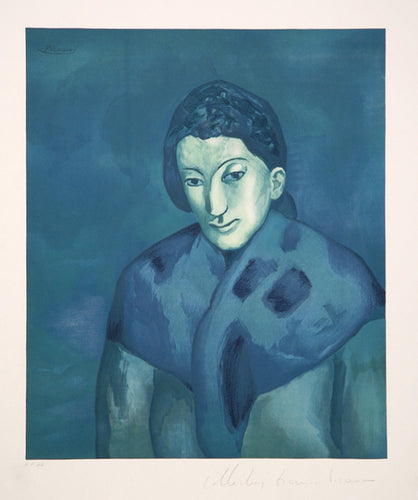 Pablo Picasso, Buste de Femme, 32-5, Lithograph on Arches Paper