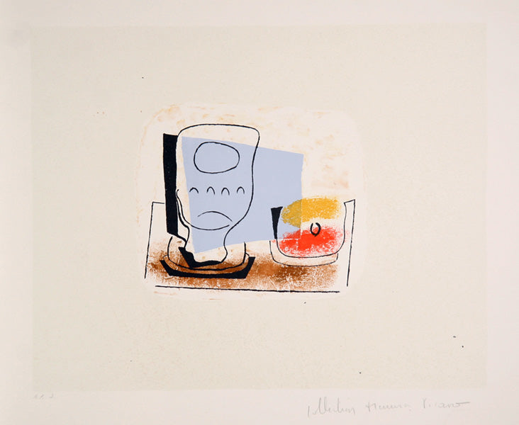 Pablo Picasso, Nature Morte au Verre, 35-3, Lithograph on Arches Paper