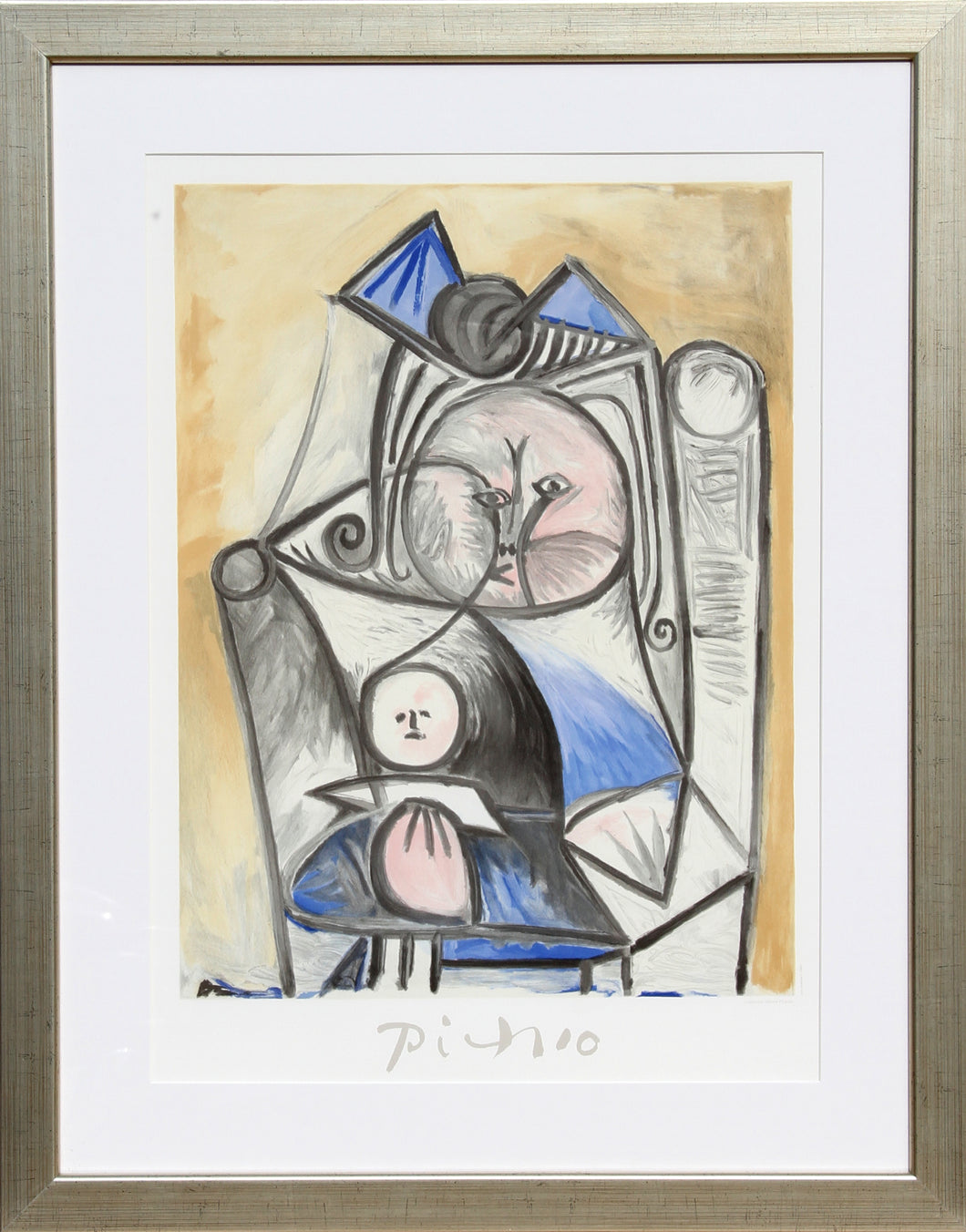 Pablo Picasso, Fillette a la Poupee, 36-3-k, Lithograph
