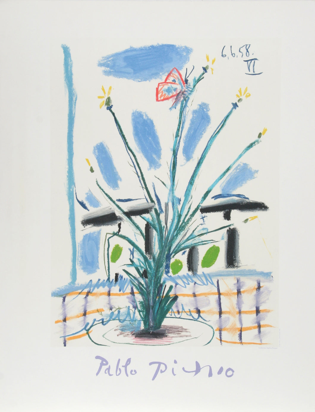 Pablo Picasso, Le Bouquet, 39-6-k, Lithograph