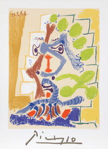 Pablo Picasso, Le Peintre, J-132-k, Lithograph
