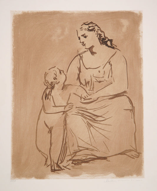 Pablo Picasso, Maternit̩, J-150, Lithograph on Arches Paper