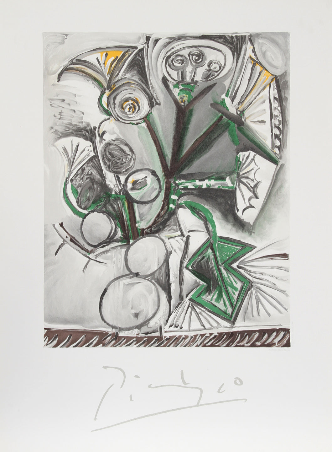Pablo Picasso, Le Bouquet, J-205-k, Lithograph