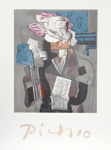 Pablo Picasso, Personnage et Colombe, J-249-k, Lithograph