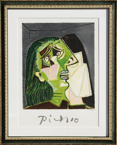 Pablo Picasso, Femme au Mouchoir, 24-10-k, Lithograph