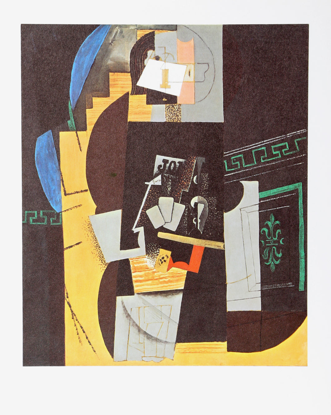 Pablo Picasso, Card Player, Offset Lithograph