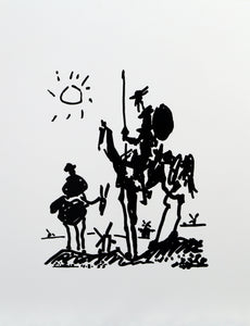 Pablo Picasso, Don Quixote, Offset Lithograph
