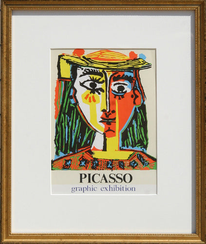 Pablo Picasso, Graphic Exhibition: Gallery International, Lithograph Poster
