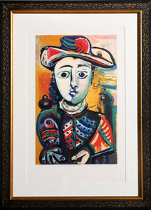 Pablo Picasso, Jeune Femme Assise dans un Fauteuil, Lithograph on Arches