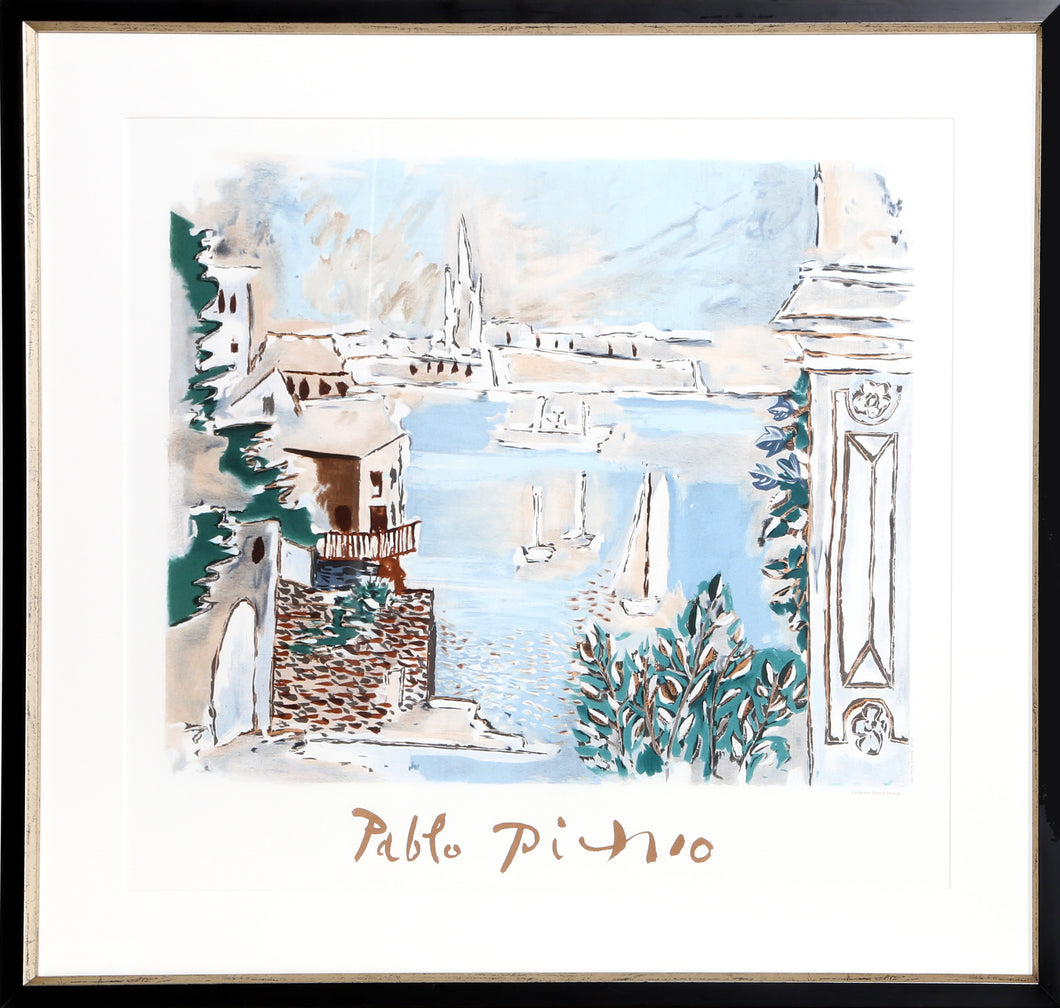 Pablo Picasso, Paysage de Dinard, 22-D-k, Lithograph